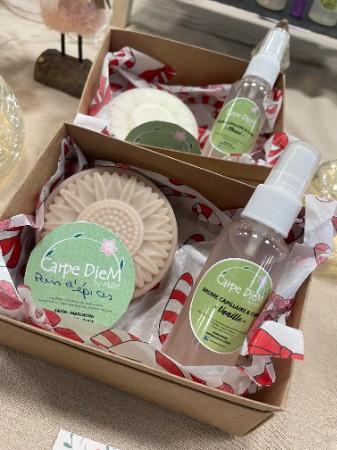 Coffret Cadeau (Brume cheveux & corps + savon)  (pc)